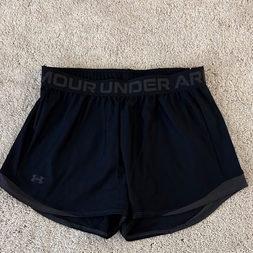 Under Armour Women's Black Athletic Shorts